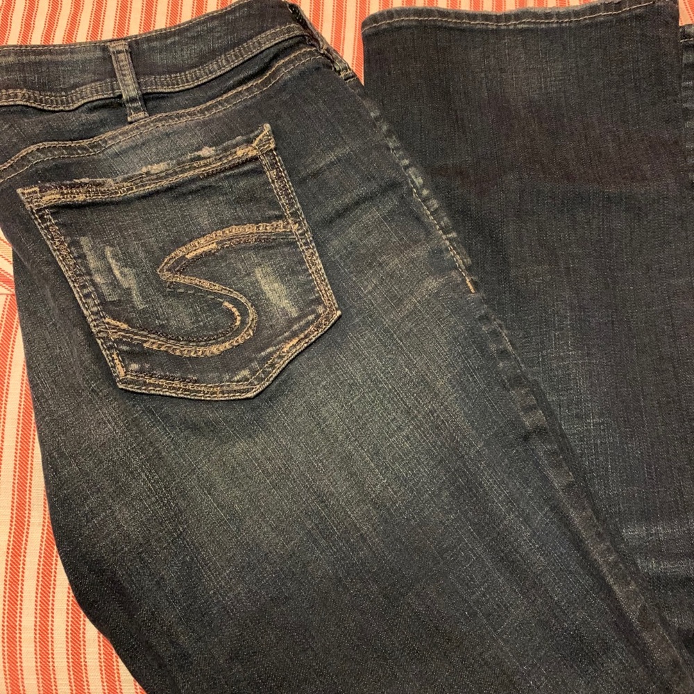 Silver Elyse Slim Bootcut